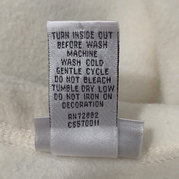 EUC Fashion Bug Snowman/Snowflake Button-Down Fleece Jacket - Snowflake Buttons - Picture 12 of 13